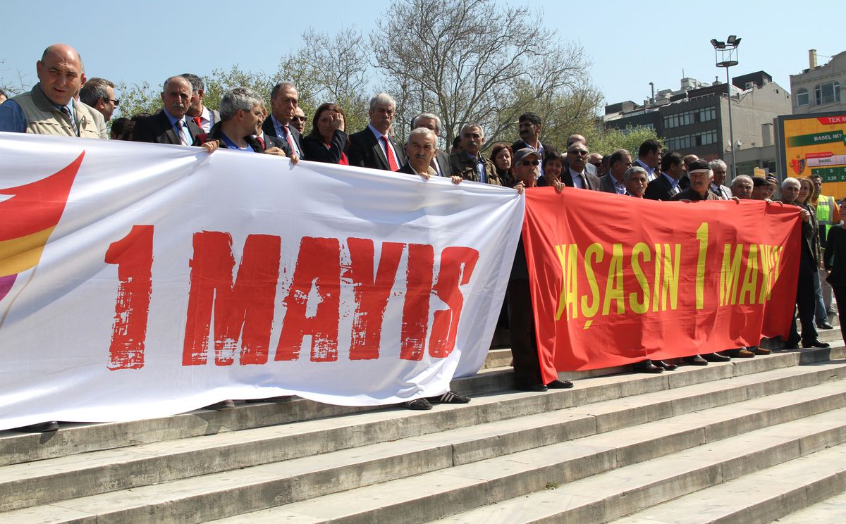 Taksim\'de 1 Mayıs Krizi Sürüyor