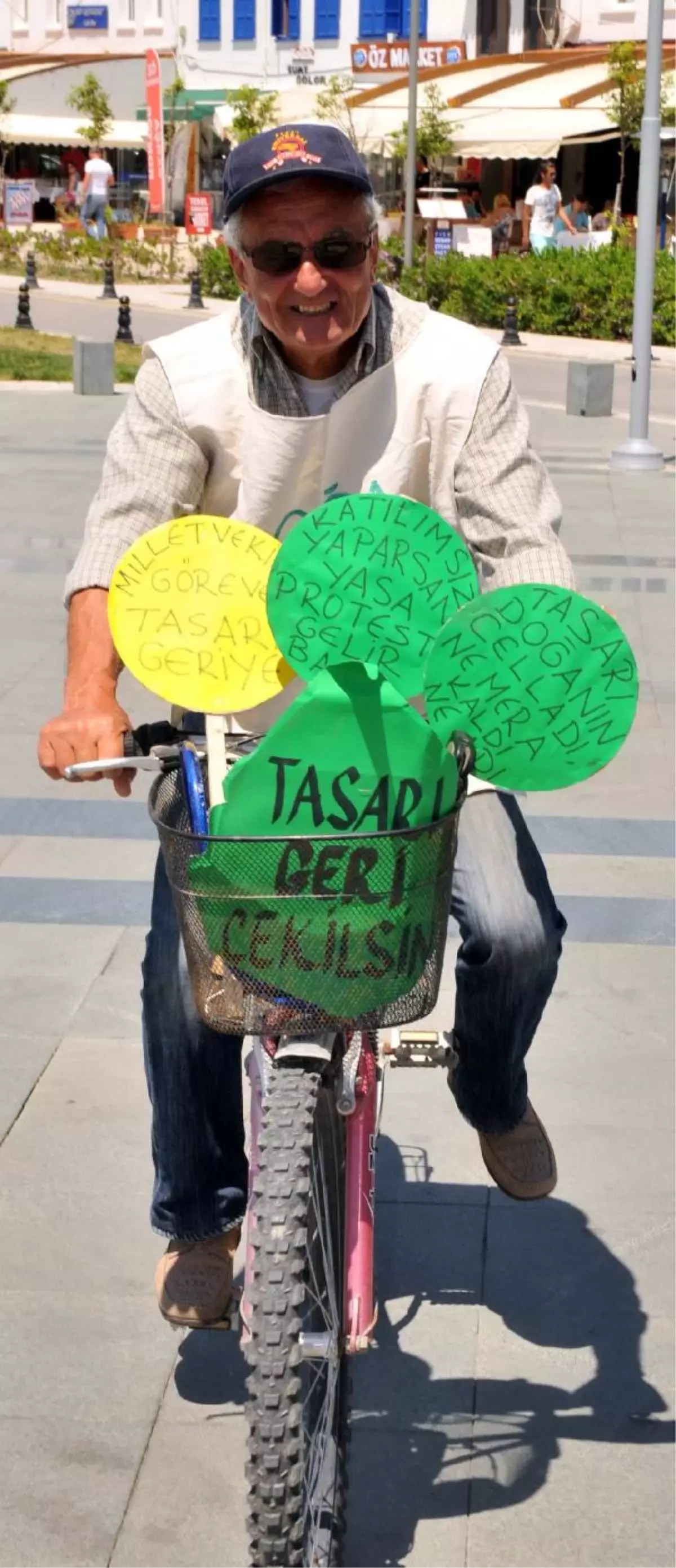 Bodrum\'da, Doğa İçin Bu Kez Sessiz Eylem