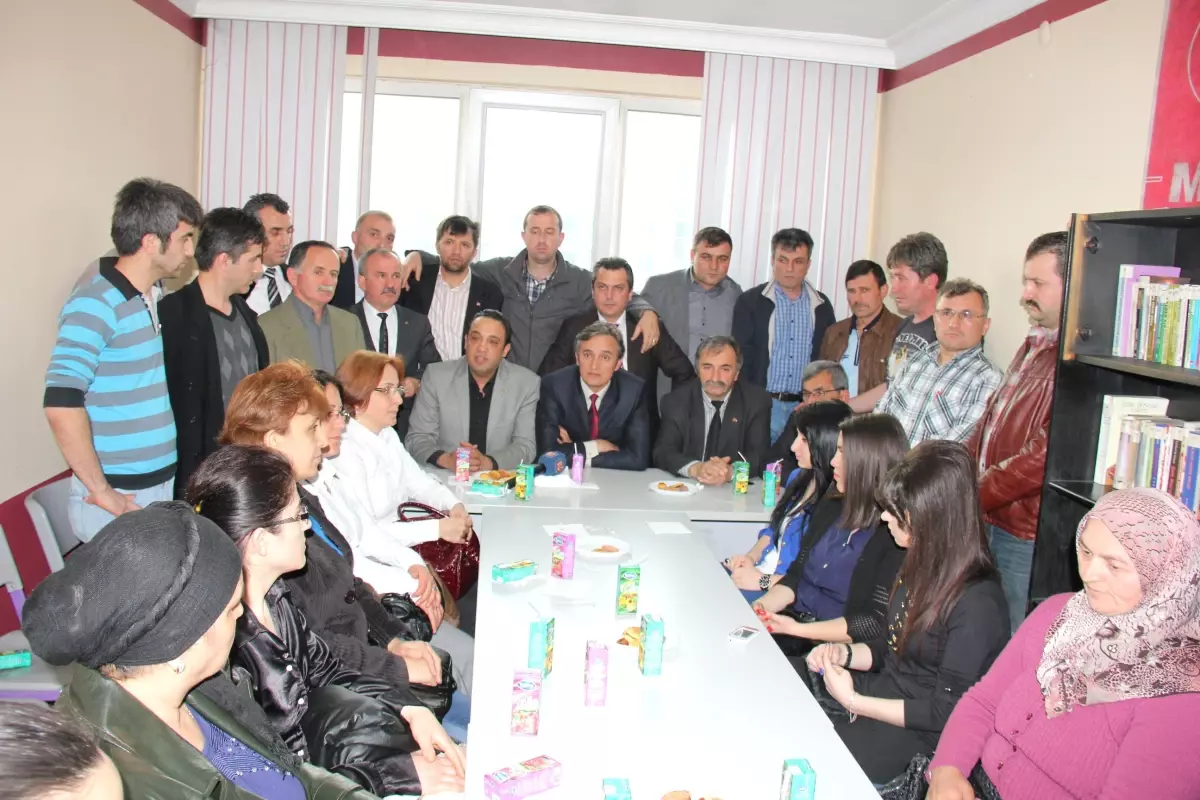 MHP Zonguldak İl Başkanı Hamdi Ayan\'dan Çaycuma\'ya Ziyaret