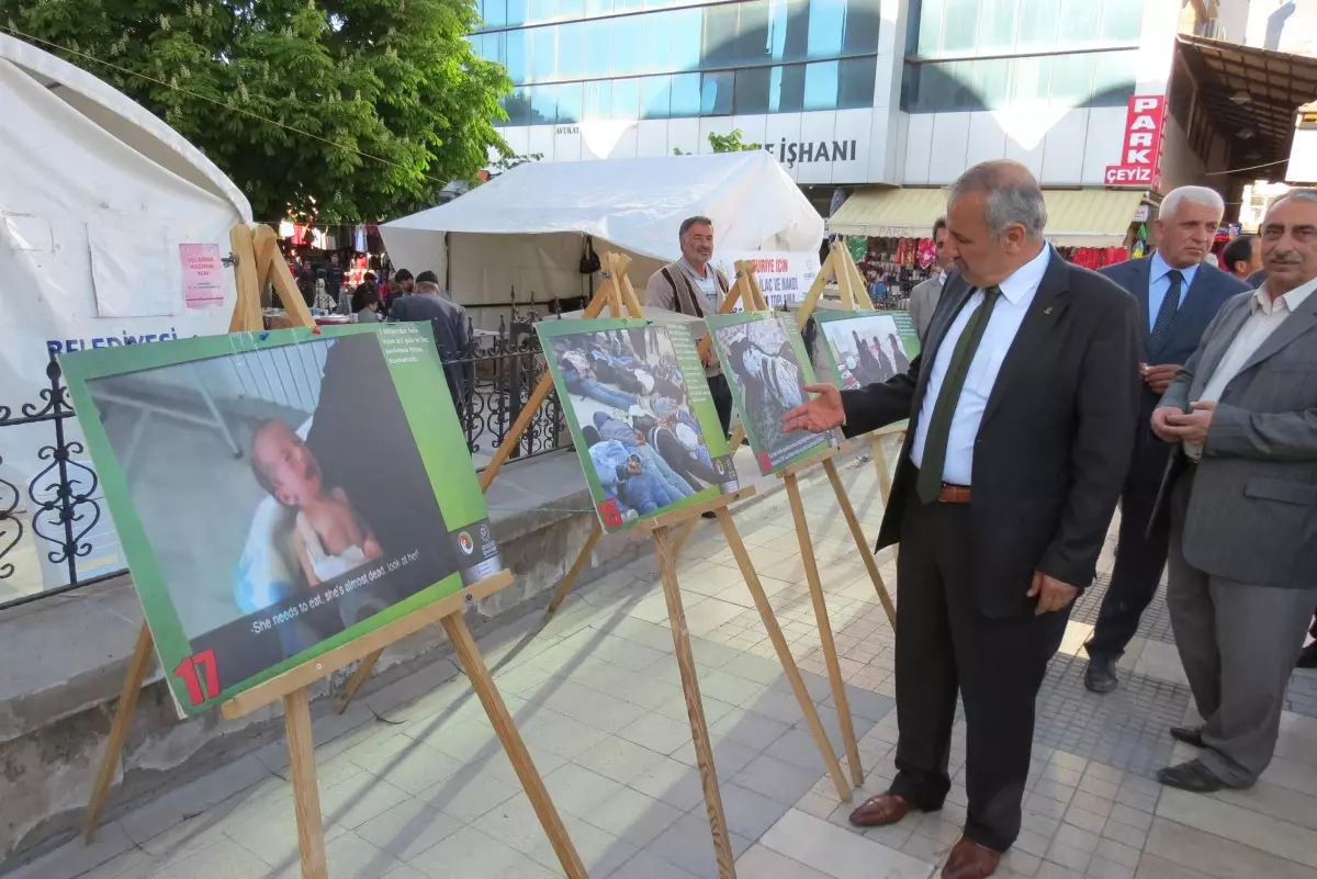 Milletvekili Şahin, Suriye Fotoğraf Sergisini Gezdi