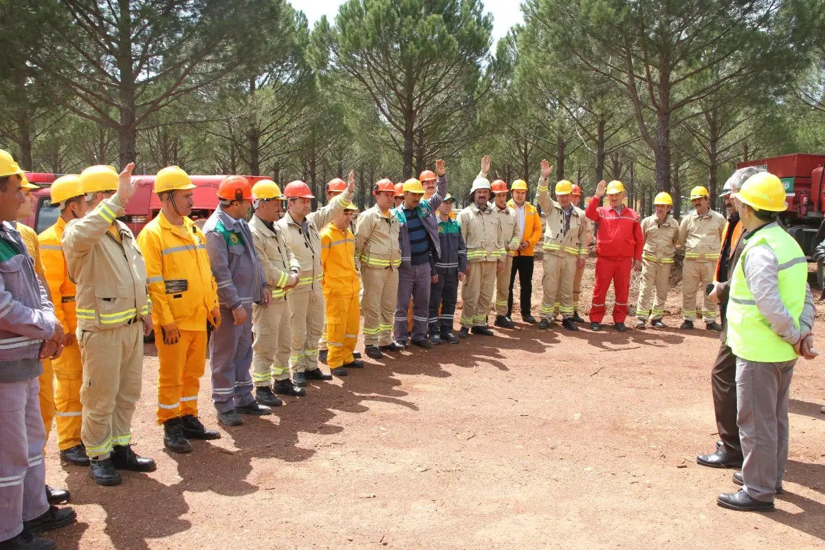 Ormancılar Yangın Sezonuna Hazırlanıyor