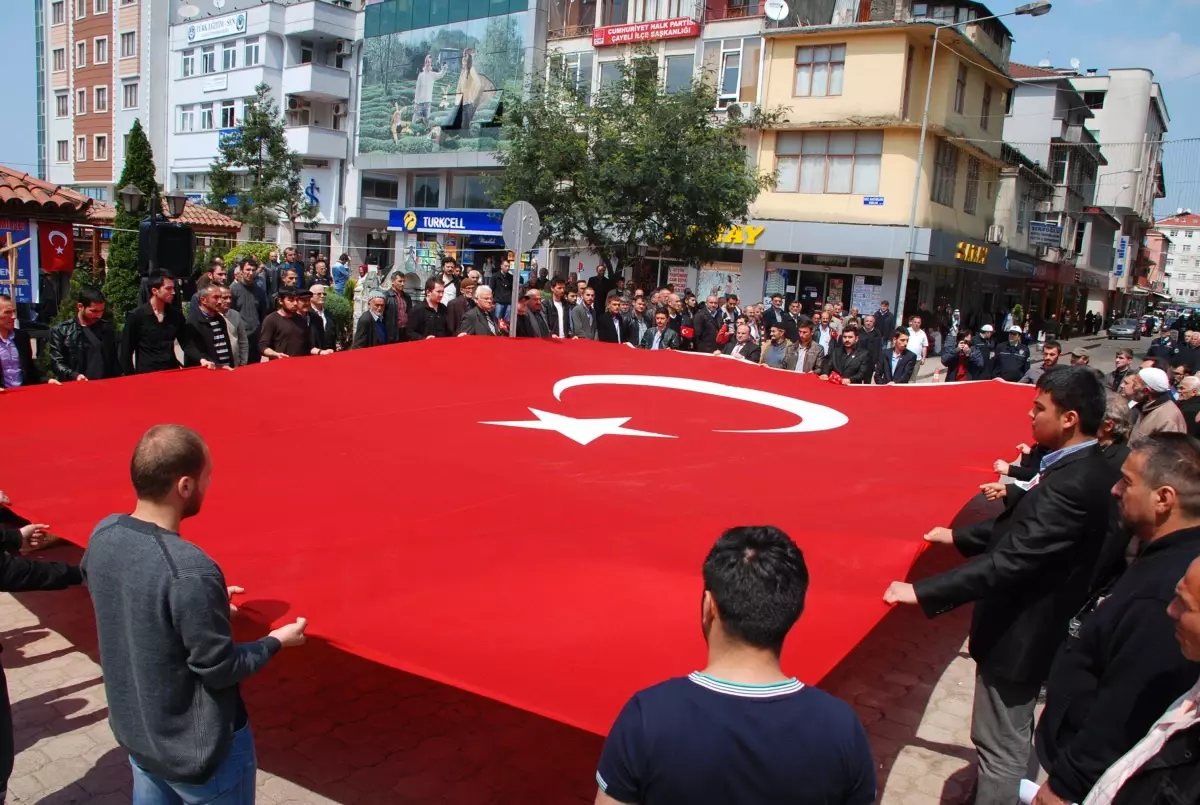 Rize\'de Çözüm Süreci Protesto Edildi