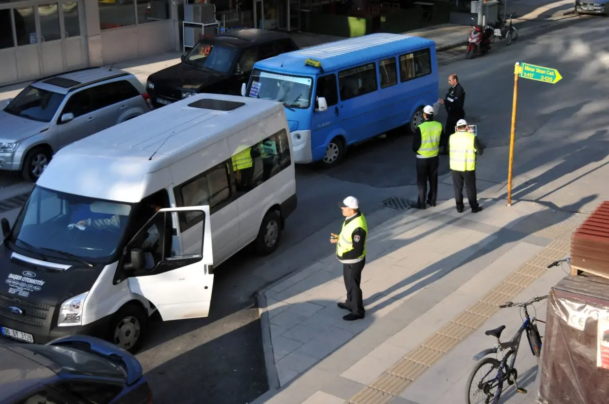 Servis Araçlarına Şok Denetim