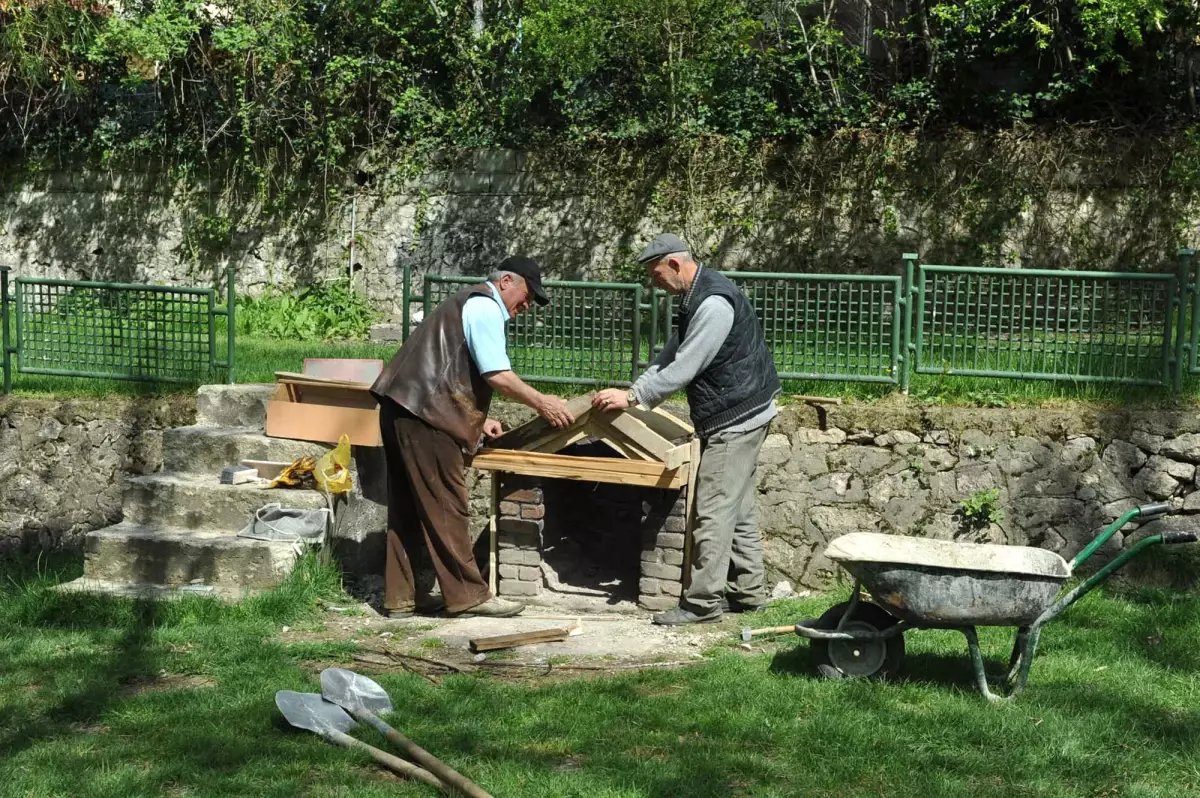 Türbin Mesire Yerinde Bakım ve Onarım Çalışmaları
