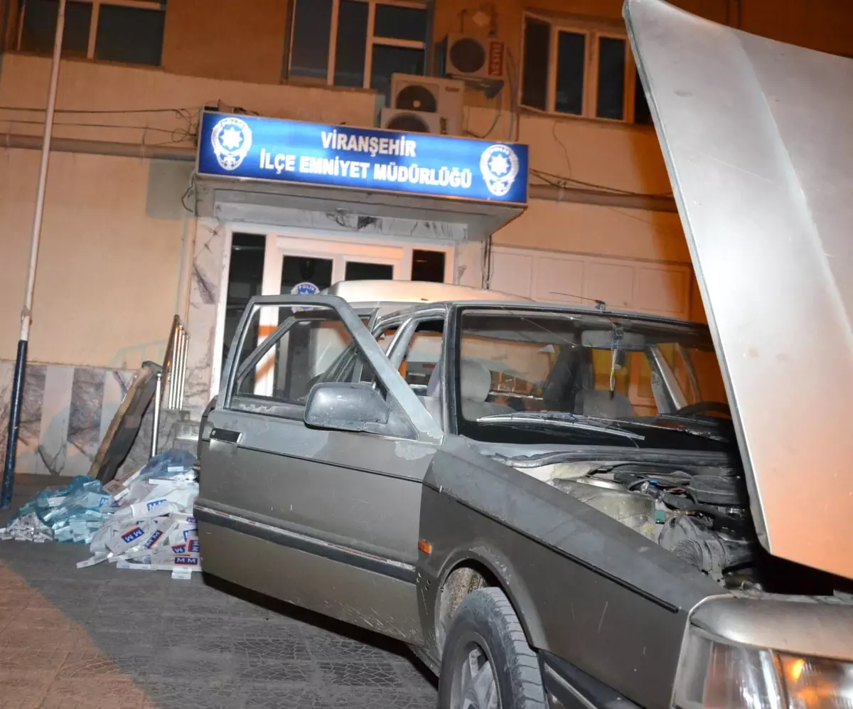 Viranşehir\'de 4 Bin Paket Kaçak Sigara Ele Geçirildi