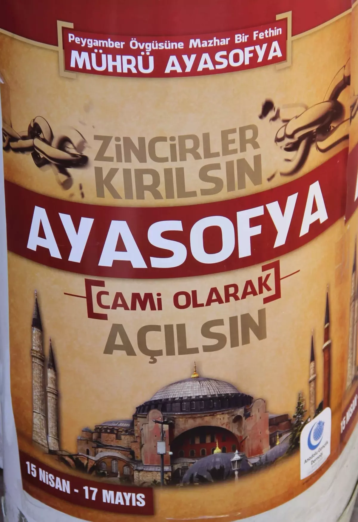 Ayasofya İçin İmza Topladılar