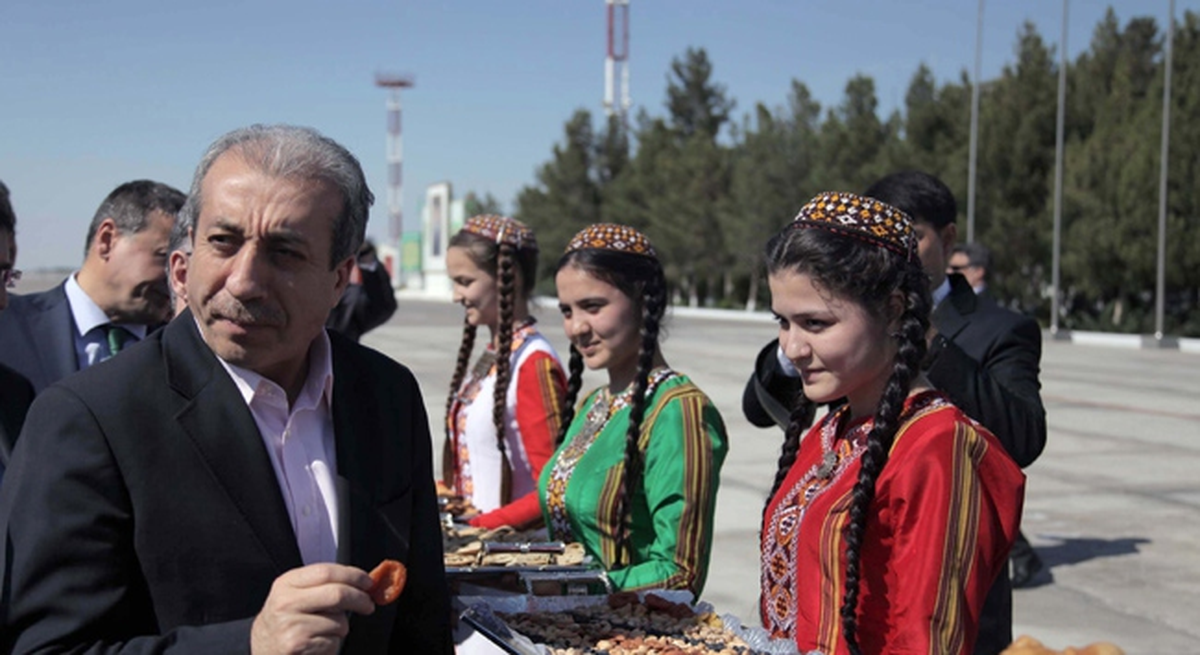 Gıda Tarım ve Hayvancılık Bakanı Mehdi Eker Türkmenistan\'da
