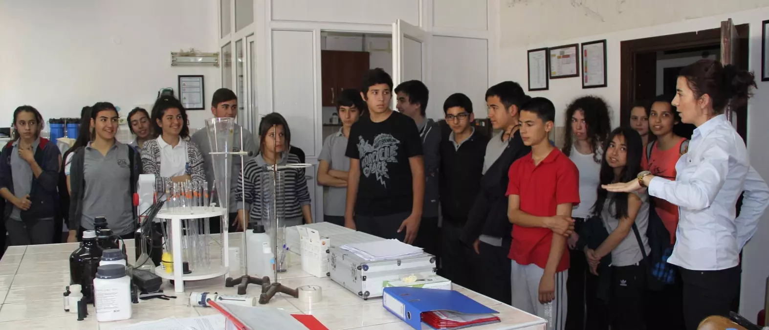 Öğrenciler, GATAB Atıksu Arıtma Tesisini Gezdi