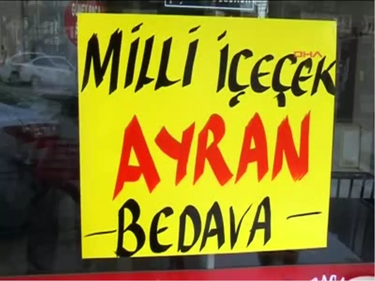 Milli İçecek Ayran Bedava