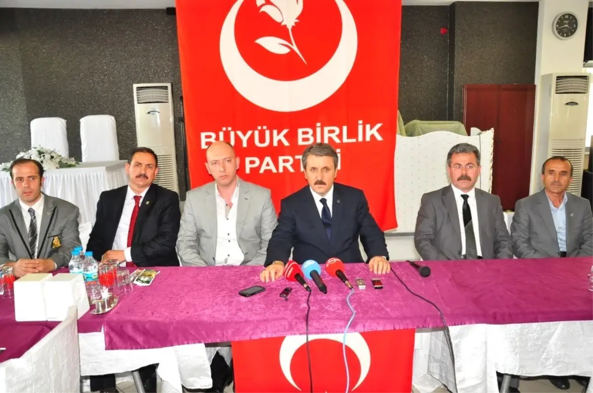 Mustafa Destici Manisa\'da