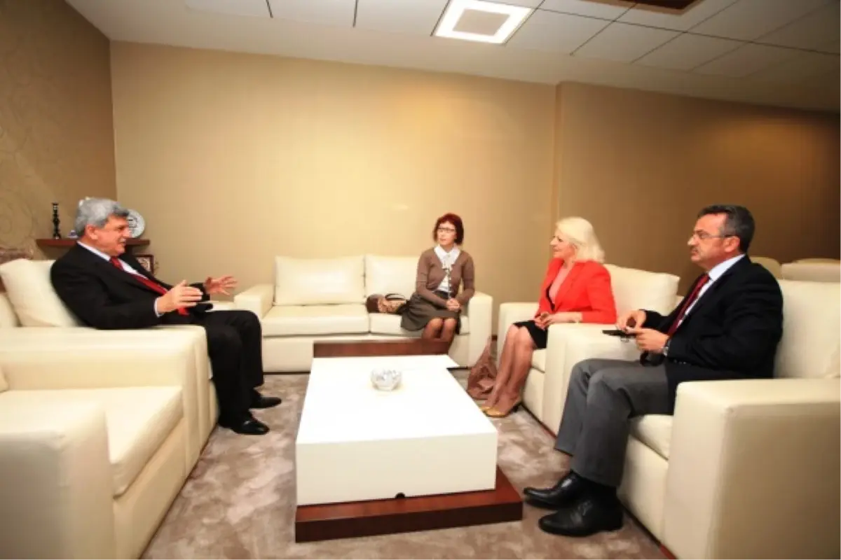 Romanya Başkonsolosu\'ndan Ziyaret