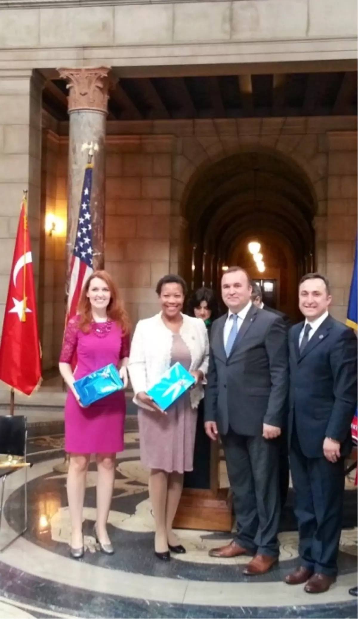 SAGİAD Heyeti; ABD\'nin Onursal Vatandaşı Oldu