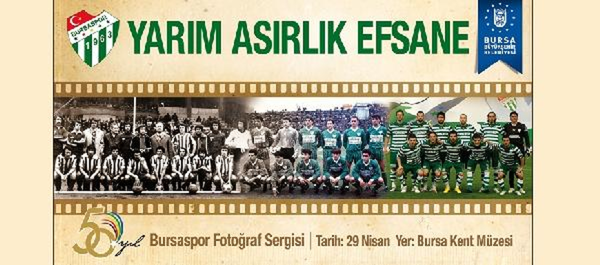Bursaspor 50\'nci Yıl Sergisi Yarın Açılacak