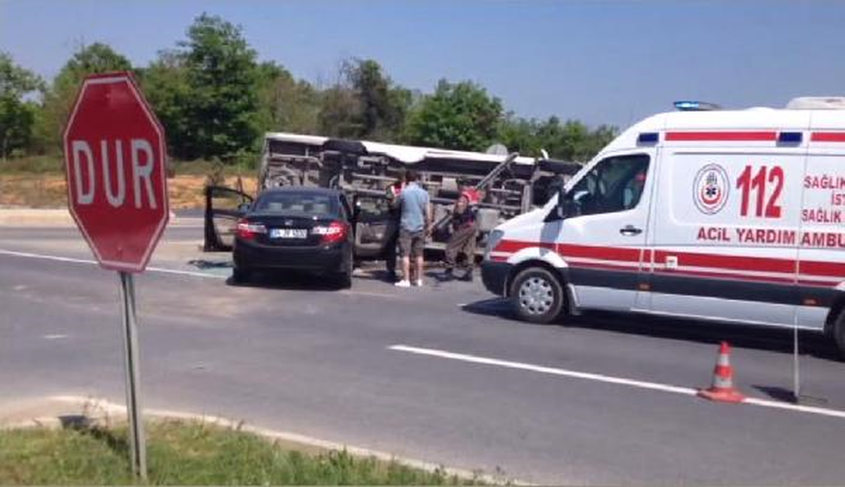 Şile Yolunda Kaza