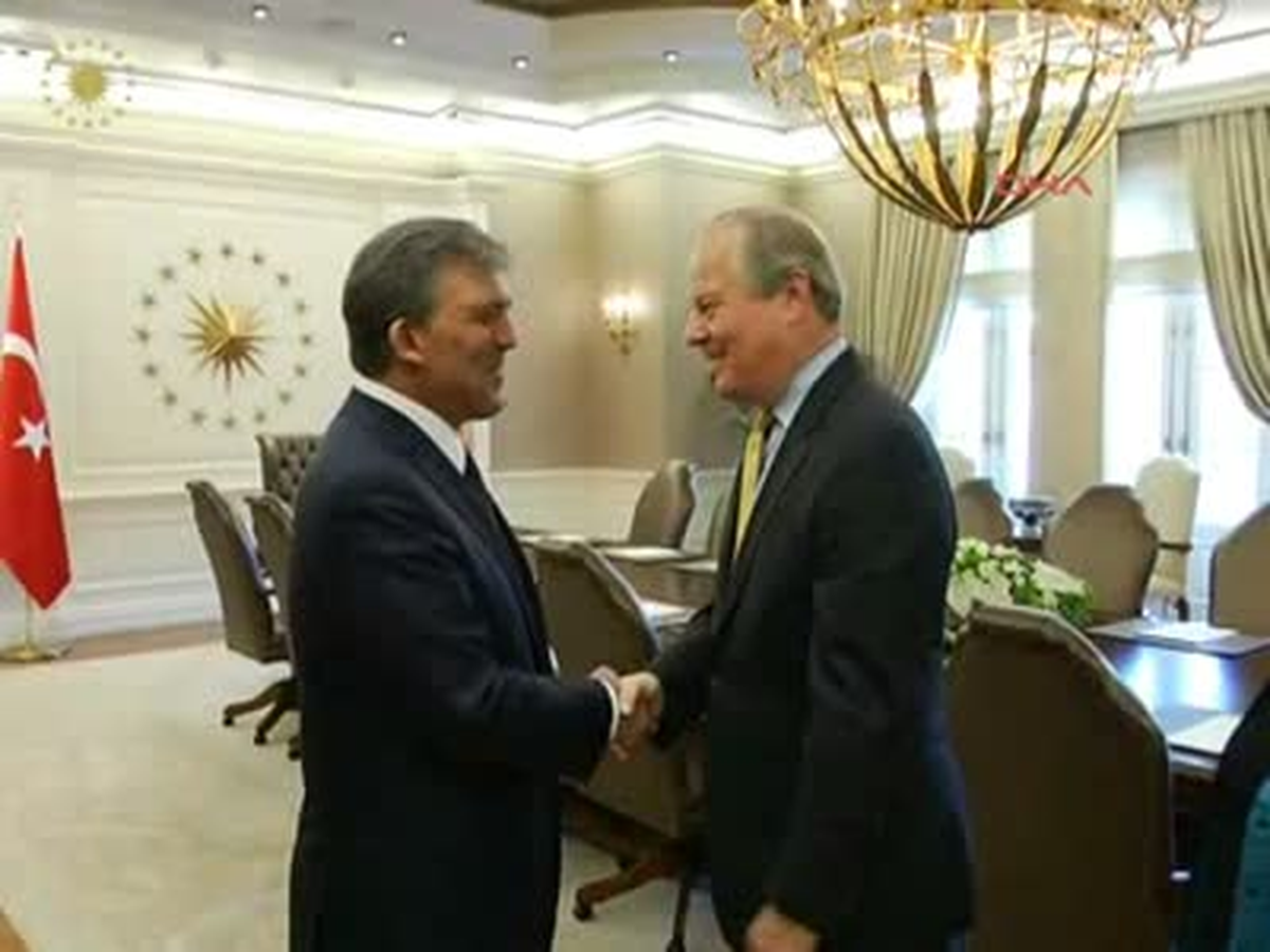 Cumhurbaşkanı Gül, ABD Temsilciler Meclisi Üyelerini Kabul Etti
