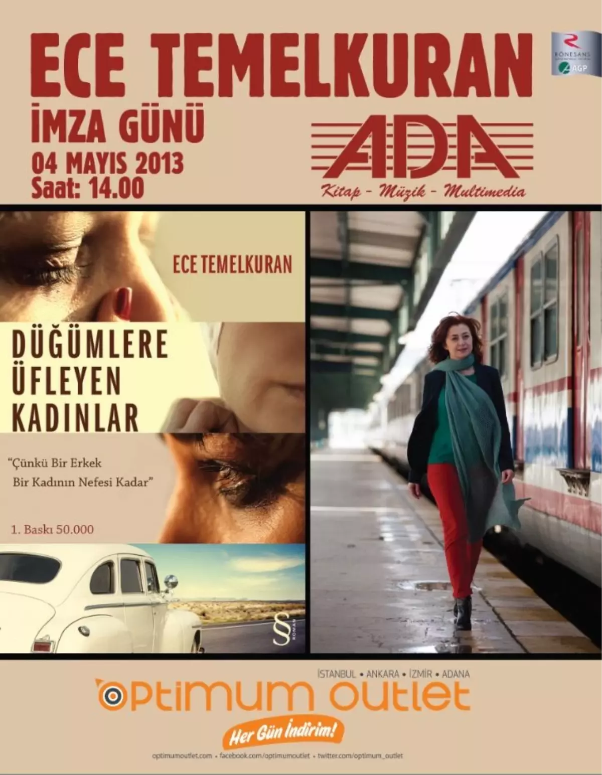 Gazeteci Ece Temelkuran, Adana\'ya Gidiyor