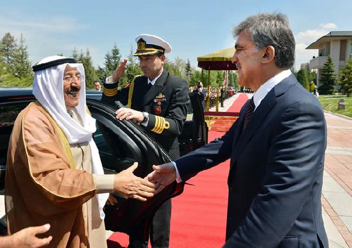 Kuveyt Emiri Şeyh Sabah Çankaya Köşkü\'nde