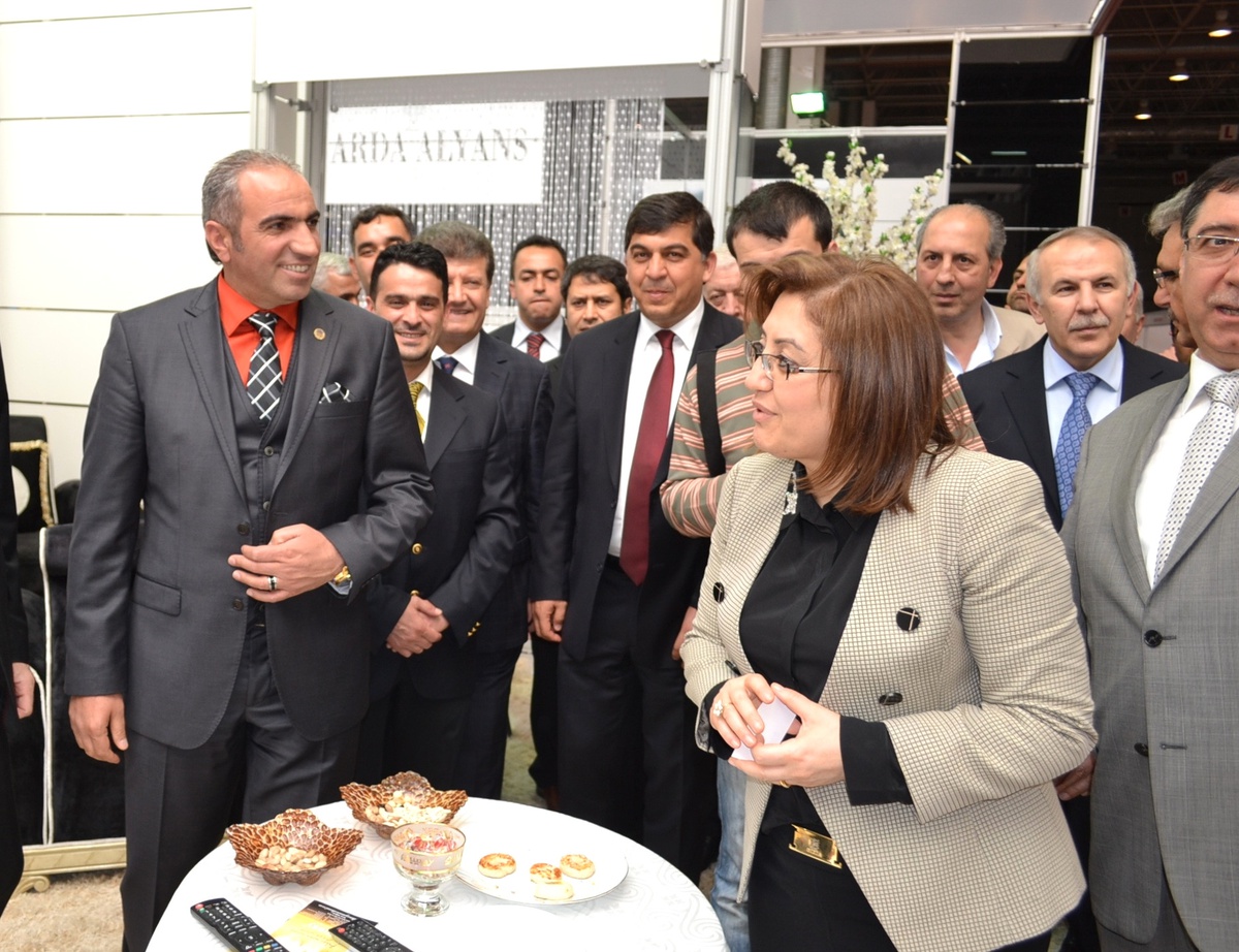 Ortadoğu Kuyumculuk Fuarında Diyarbakır Standına İlgi