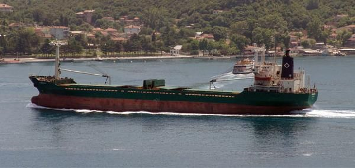Piri Reis Gemisinin Yabancı Bir Gemiyle Çarpışması