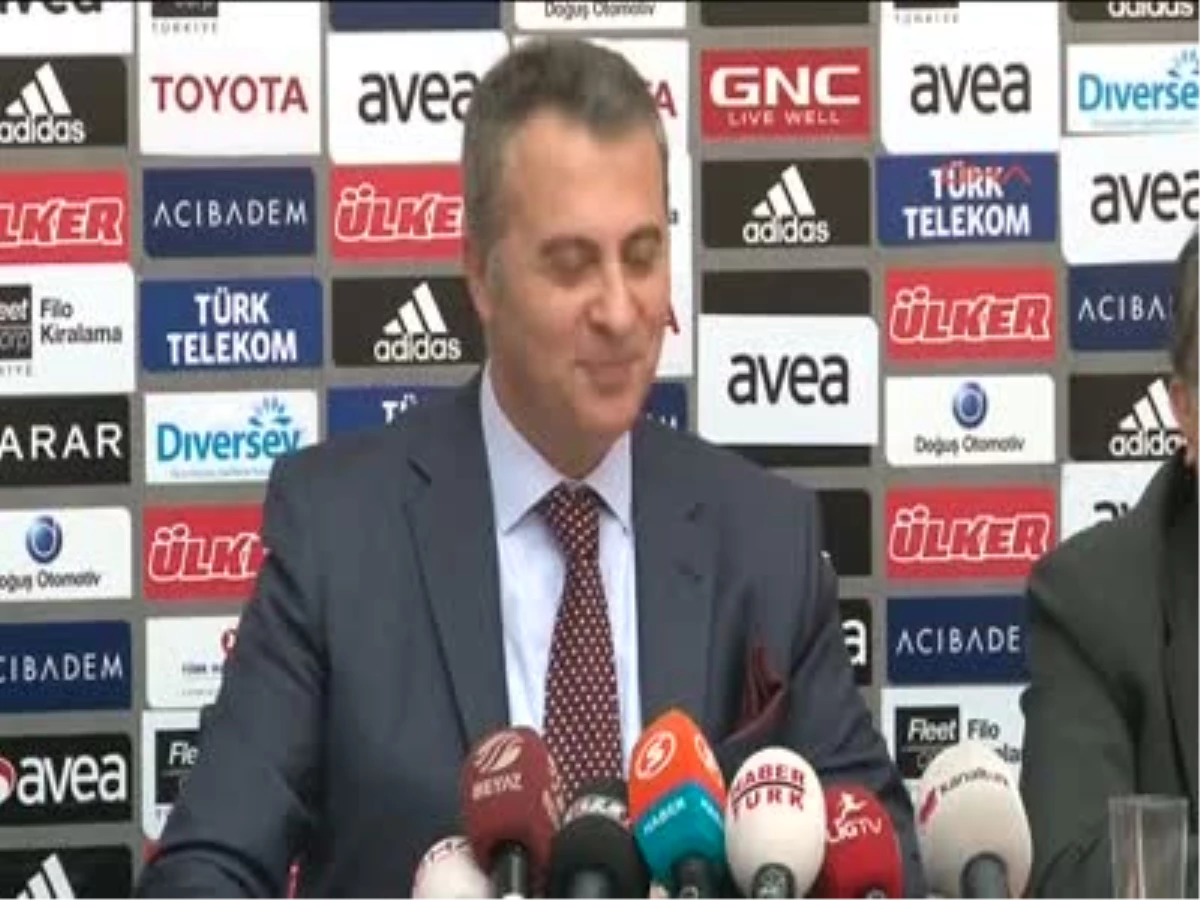 1 Beşiktaş Kulübü Başkanı Fikret Orman, Yönetici Levent Erdoğan\'ın İstifasını İstedi