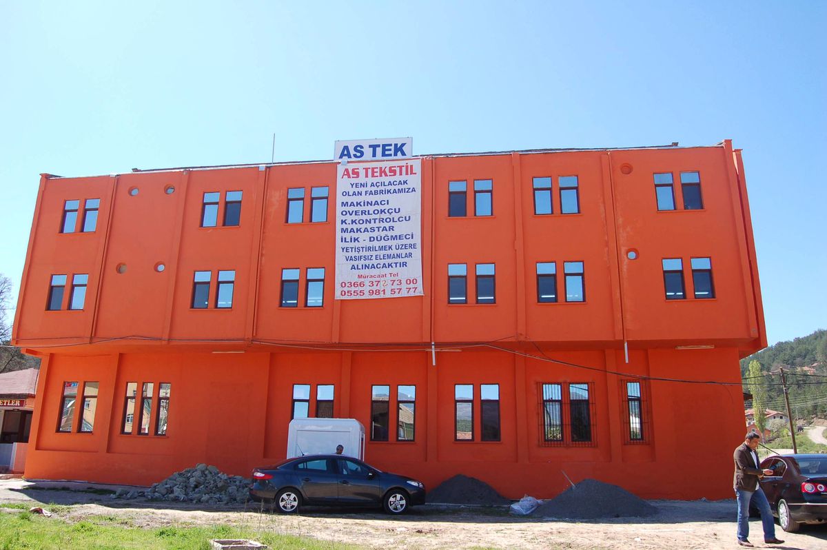 As Tekstil Üretime Başladı