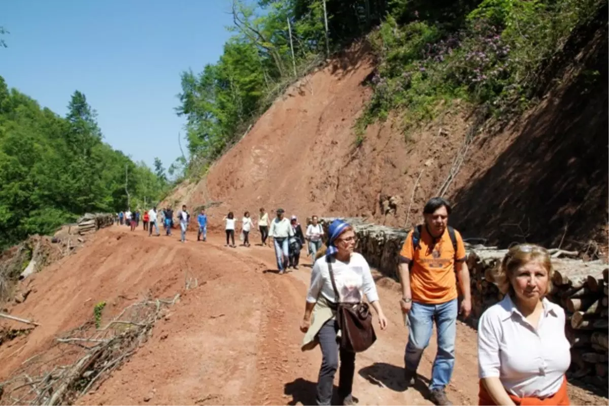 Bartın\'da 11 Kilometre Doğa Yürüyüşü Yapıldı