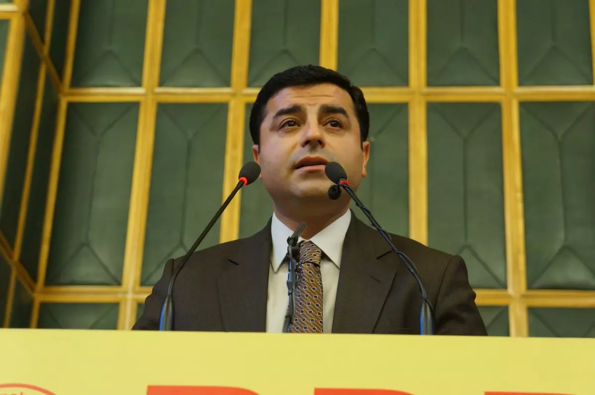 Bdp Eşgenel Başkanı Demirtaş: Bizim İçin Temiz Bir Süreç