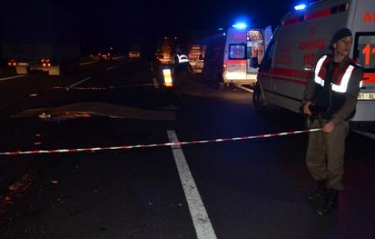 Düzce Tem Otoyolunda Kaza 1 Ölü