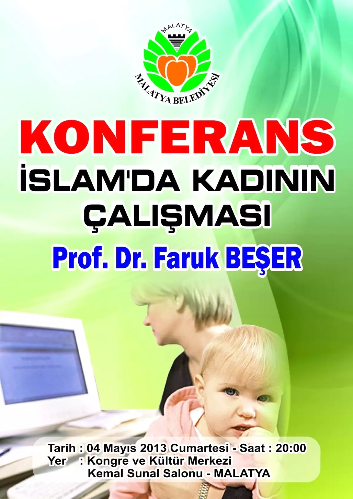 'İslam'da Kadının Çalışması' Konferansı 4 Mayıs'ta