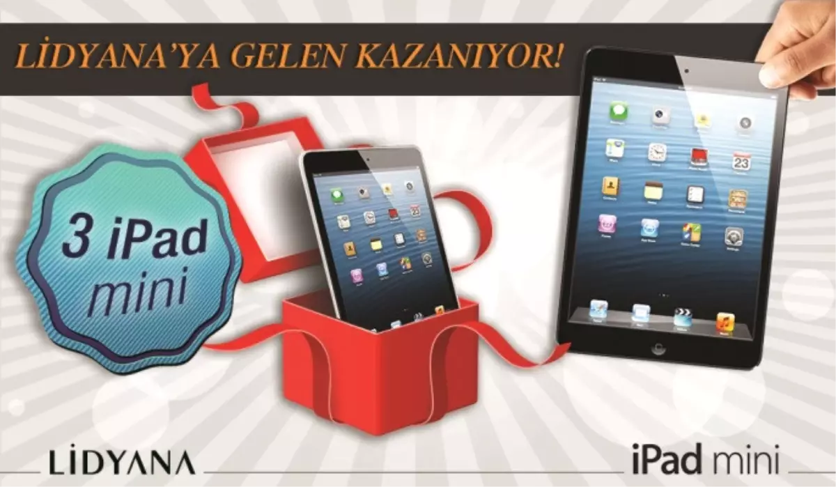 Lidyana.com\'dan iPad Mini Kazanma Şansı