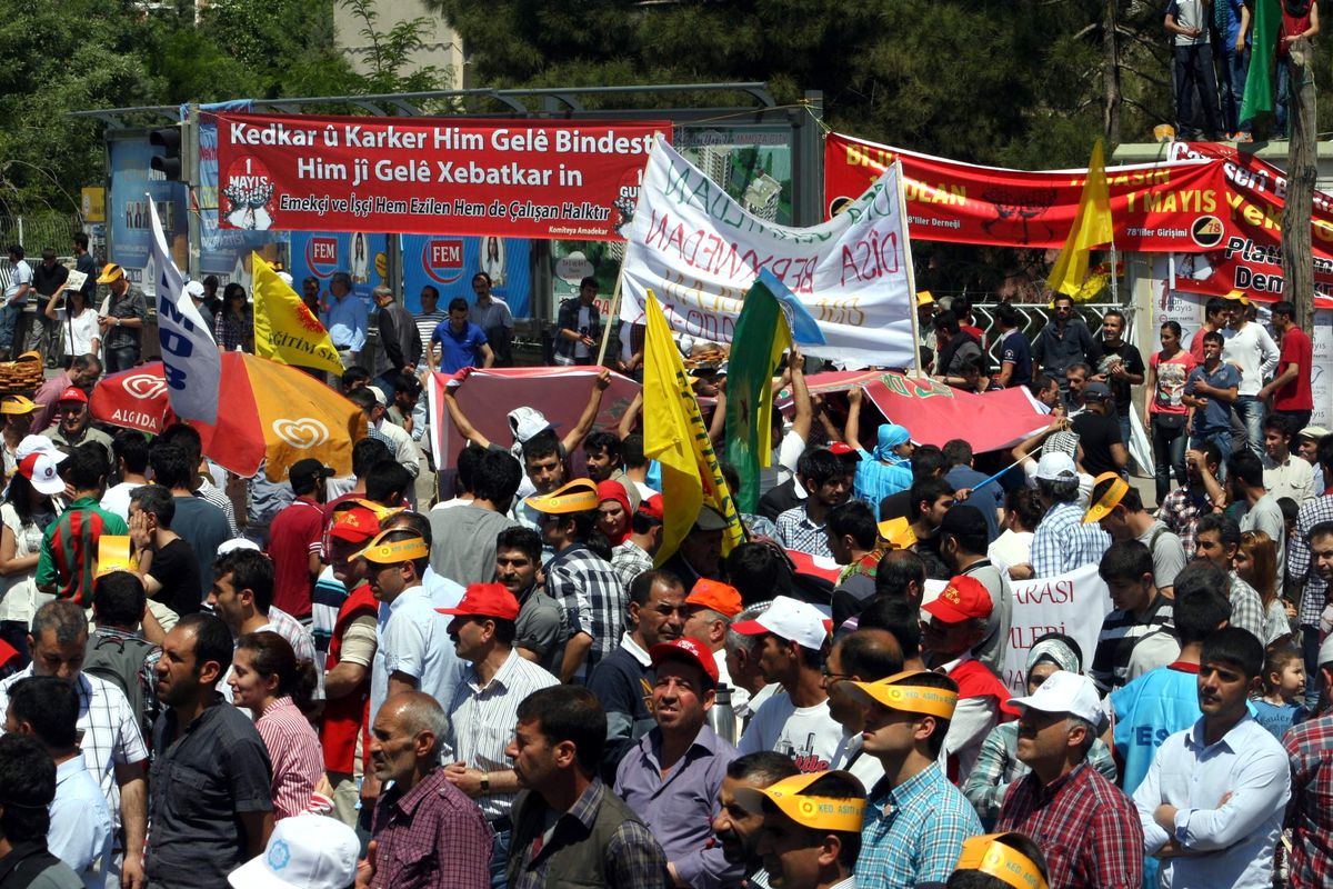 Diyarbakır\'da 1 Mayıs Kutlamaları