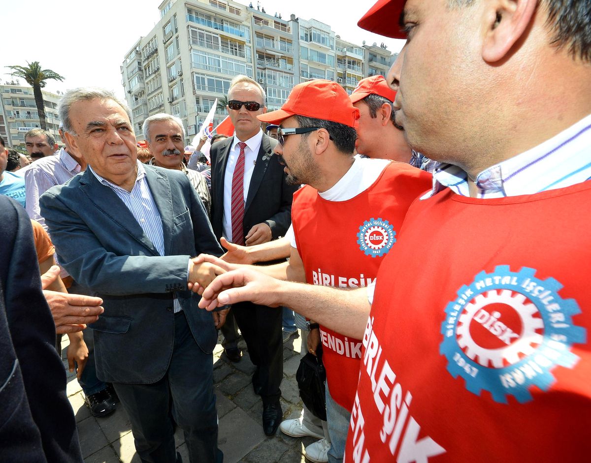 İzmir\'de 1 Mayıs Emek ve Dayanışma Günü