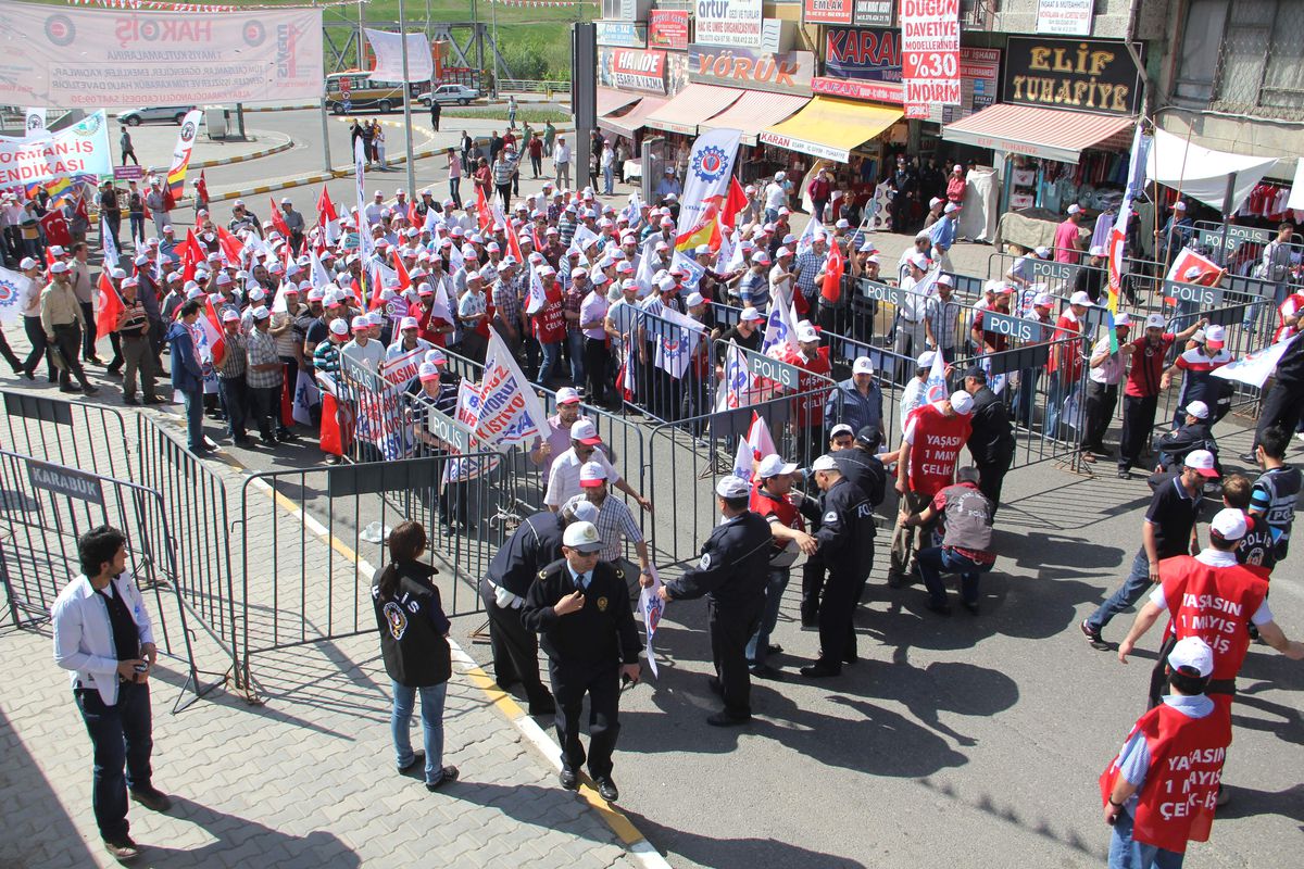 Karabük\'te 1 Mayıs Kutlamaları
