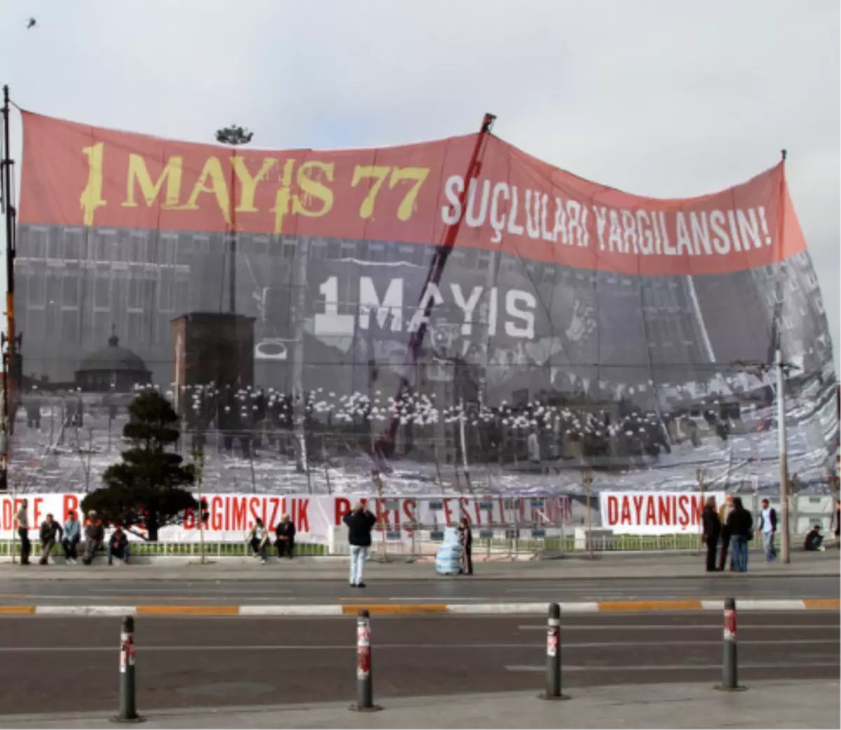 Tandoğan Meydanı 1 Mayıs Kutlamalarına Hazır