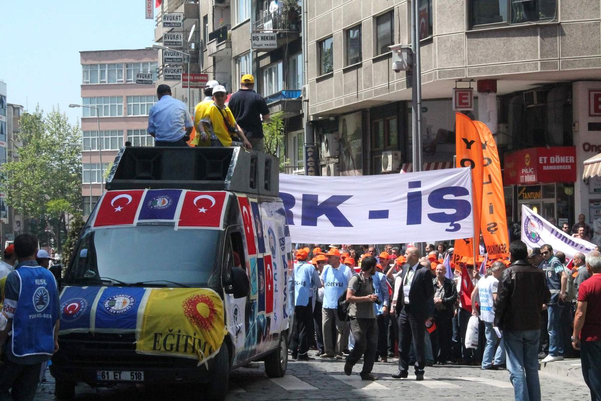 Trabzon\'da 1 Mayıs Kutlamaları