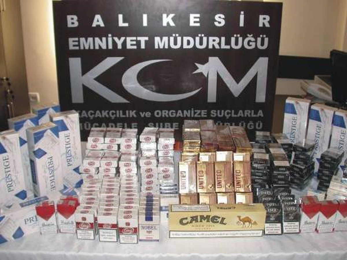 5 İlde Eş Zamanlı Kaçak Sigara Operasyonu