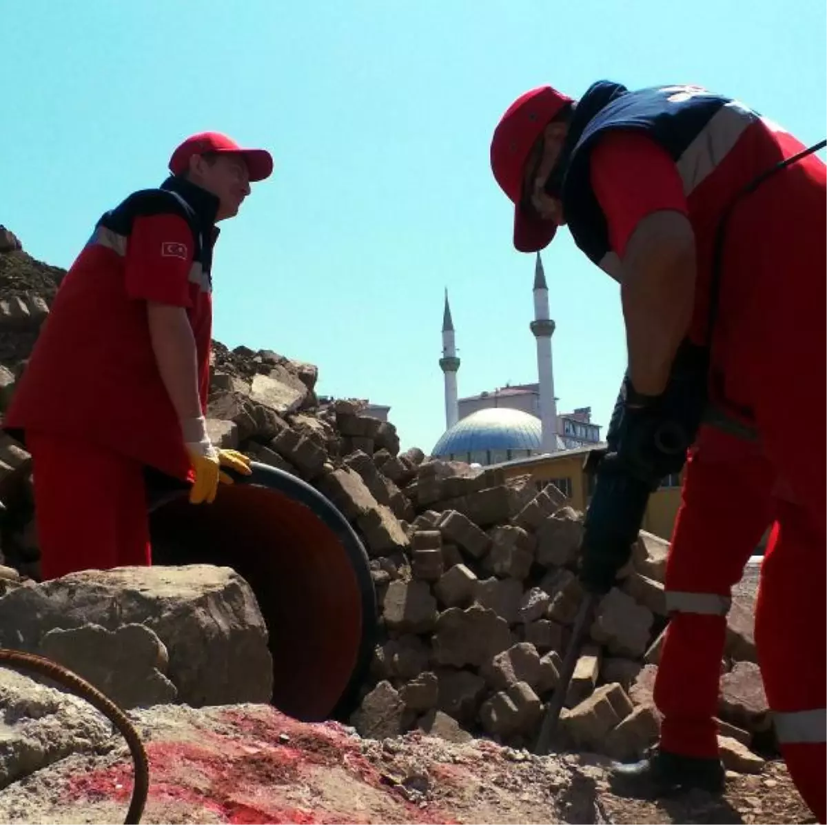 Arama Kurtarma Eğitimi Alan İmamlar Tatbikatta