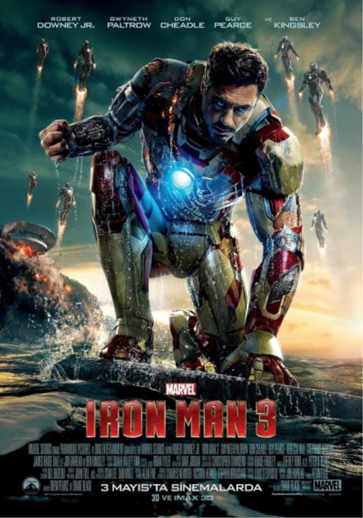 Iron Man 3 Bu Cuma Vizyon\'da