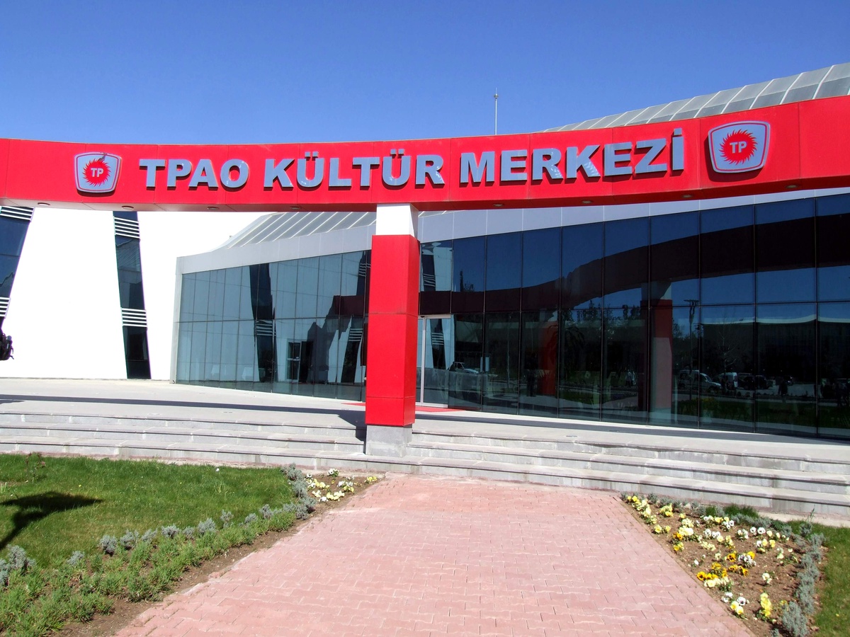 Tpao\'nun Kültür Merkezi\'nin Geçici Kabulü Yapıldı