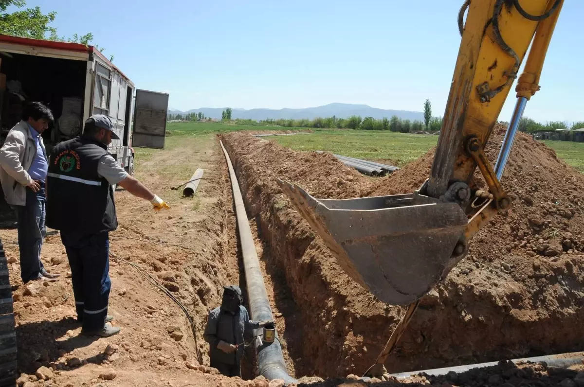 Yeşiltepe\'ye Yeni İçme Suyu Şebekesi