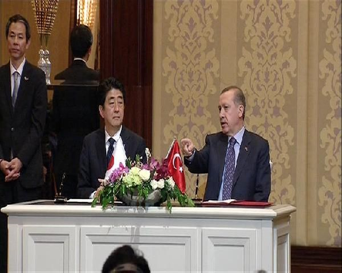 Erdoğan-Abe Ortak Basın Toplantısı