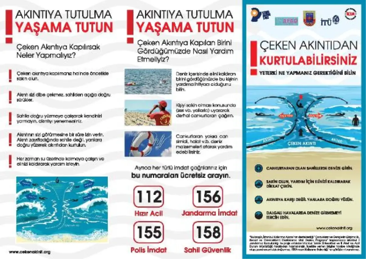 İTÜ\'den Boğulmalara Karşı Kampanya: Akıntıya Tutulma, Yaşama Tutun