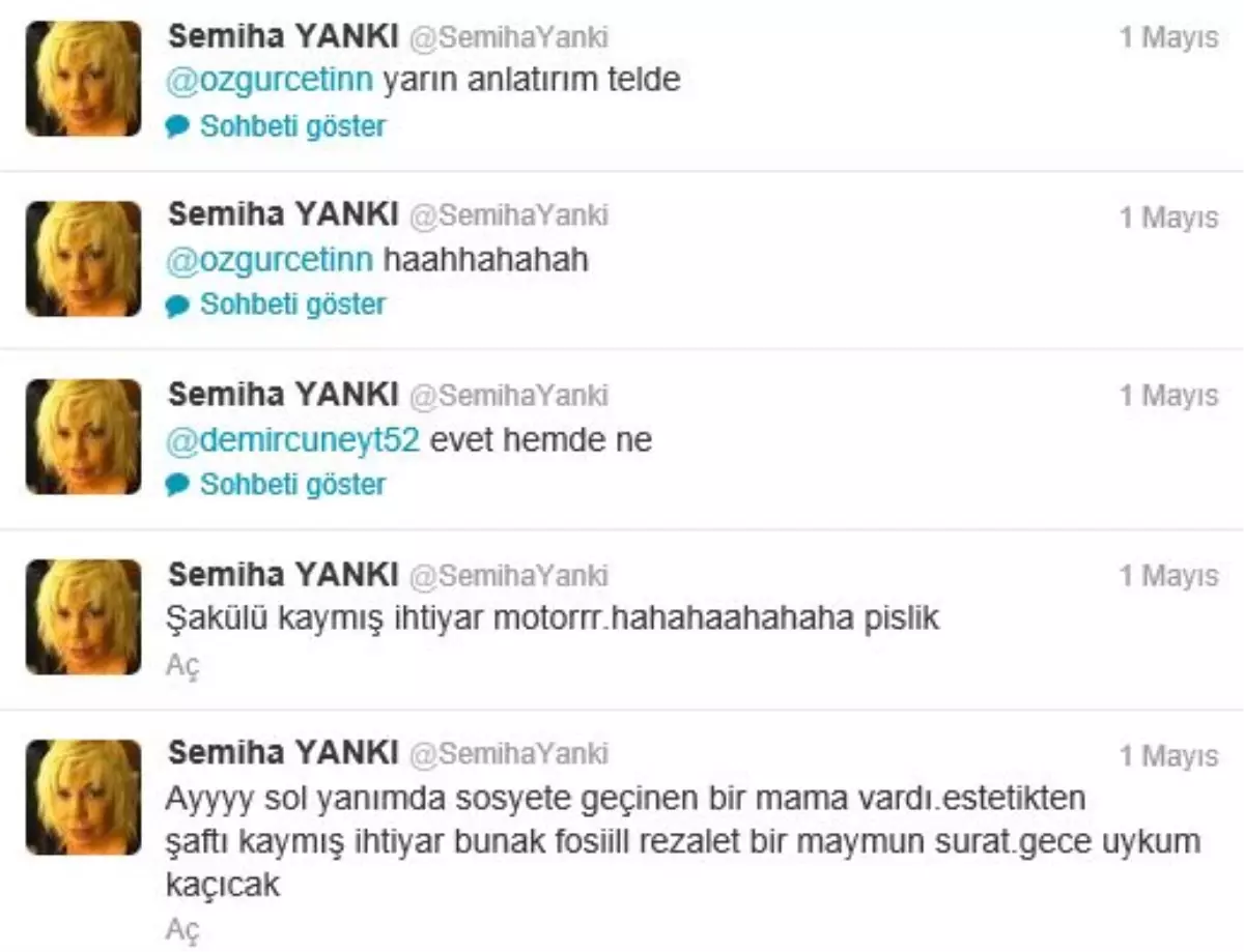 Semiha Yankı ile Sema Çelebi Birbirlerine Girdi