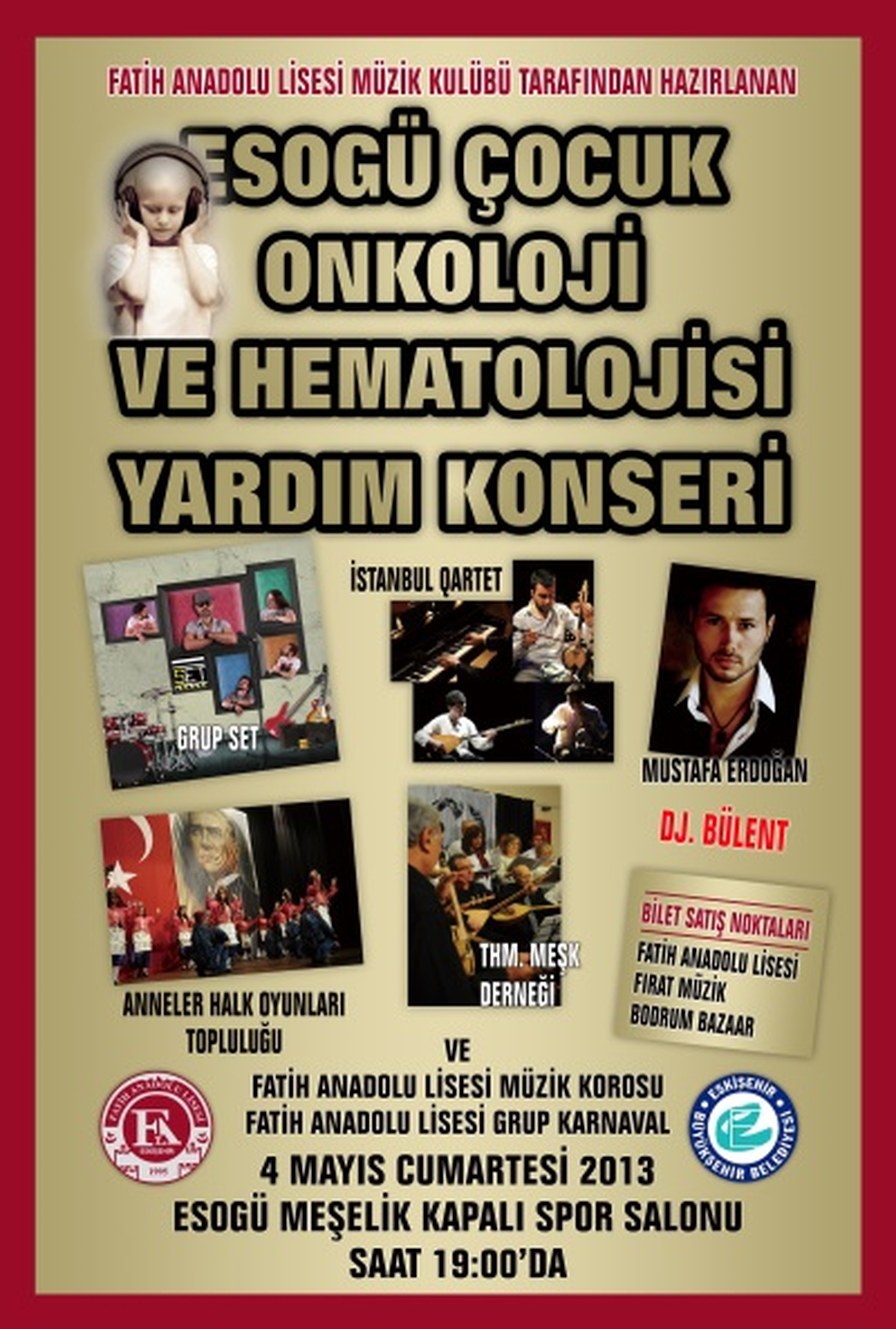 Umudun Melodisi Esogü Meşelik Kapalı Spor Salonunda Yükselecek