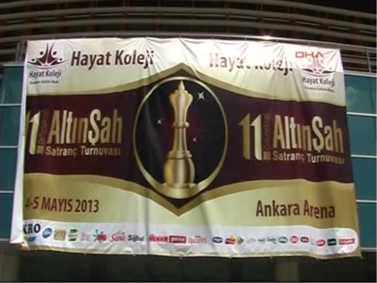 Ankara\'da Altın Şah Satranç Turnuvası