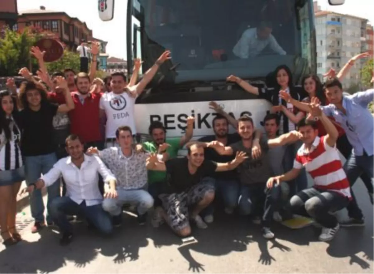 Beşiktaş Eskişehir\'e Hareket Etti