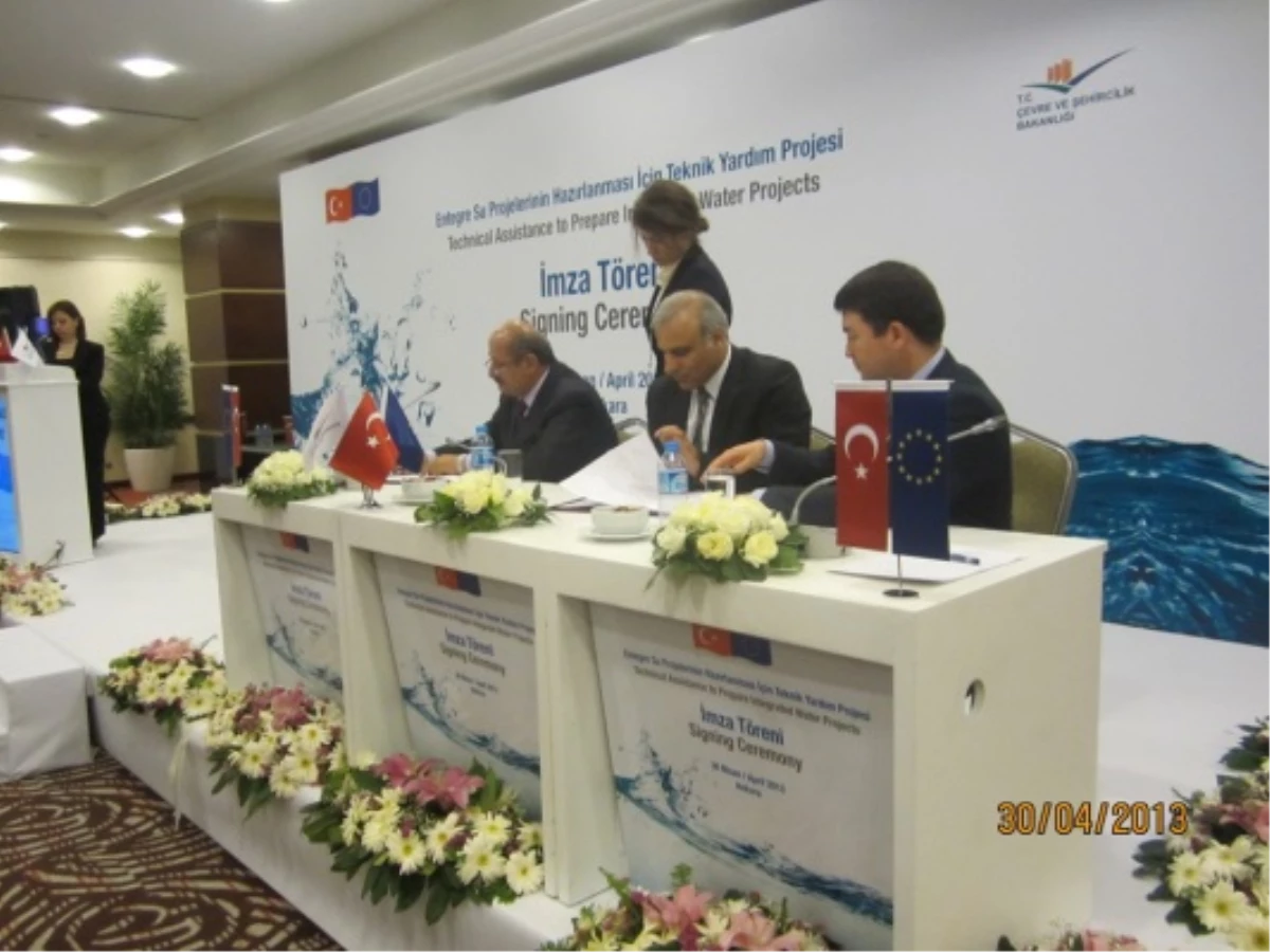 Enteger Su Projesi Ankarada İmzalandı