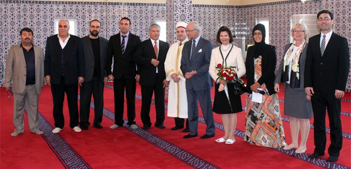 İsveç Kralından Cami Ziyareti