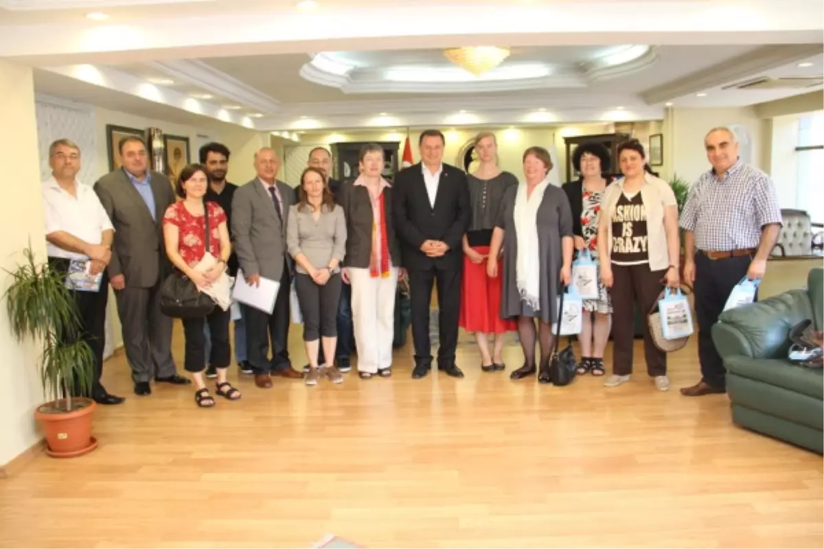 Kardeş Şehir Kiel Gençlik Heyeti Antakya\'da