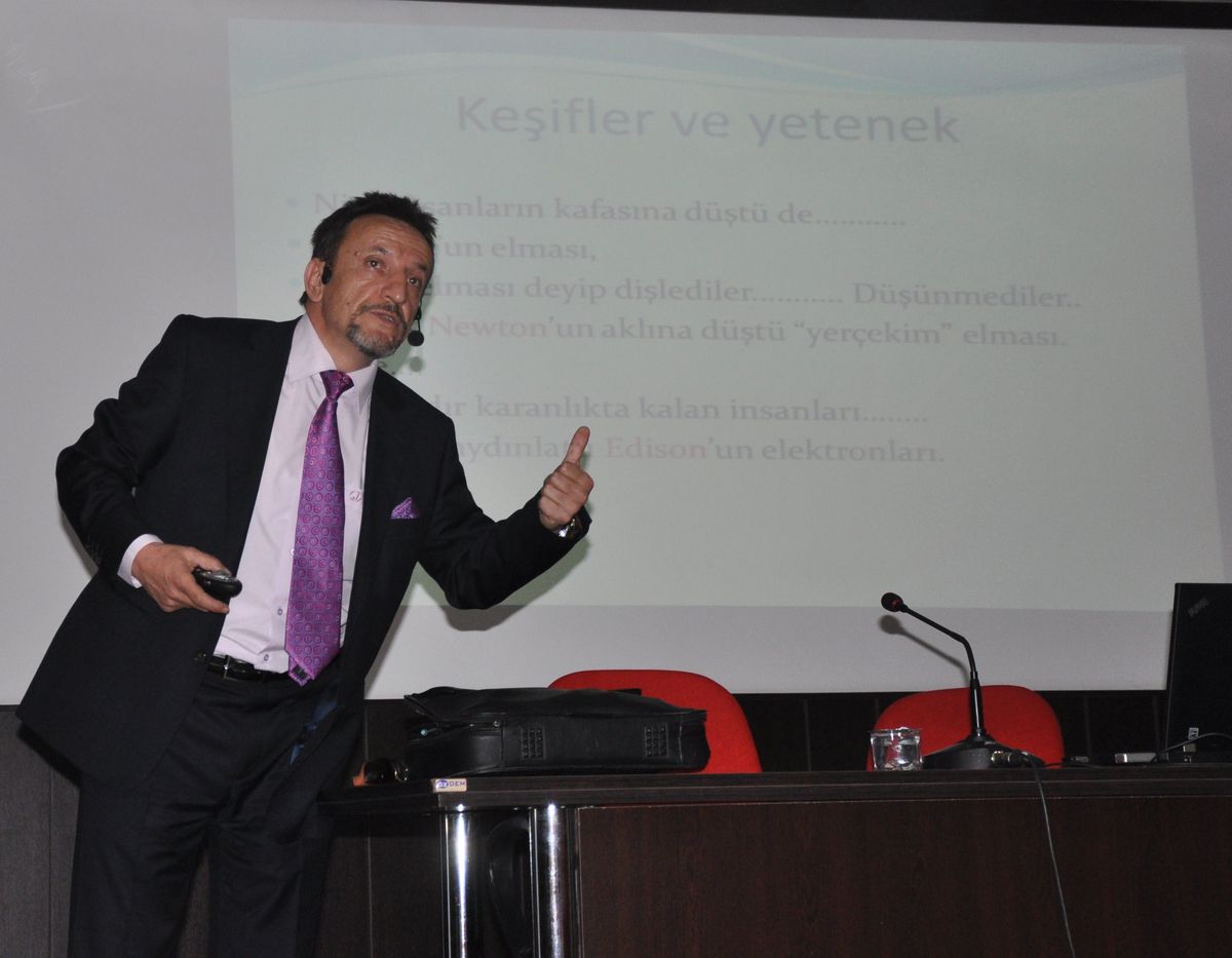 Kbü\'de "Sporda Liderlik ve Örgütsel Başarıda 5 Element Kuramı" Konulu Konferans Düzenlendi